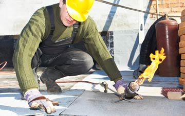 Coney Weston flat roof construction